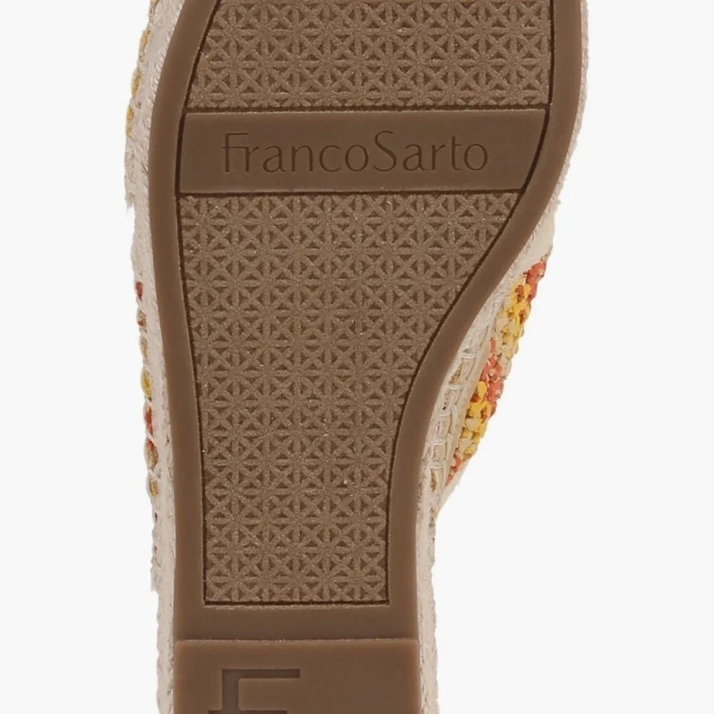 Vacay Vibes🆕Franco Sarto Pacifica Espadrille Platform Wedge Sandal ::NIB::